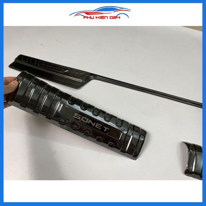 Ốp chống trầy cốp Sonet 2021-2022-2023 Vân Titan trang trí bảo vệ xe