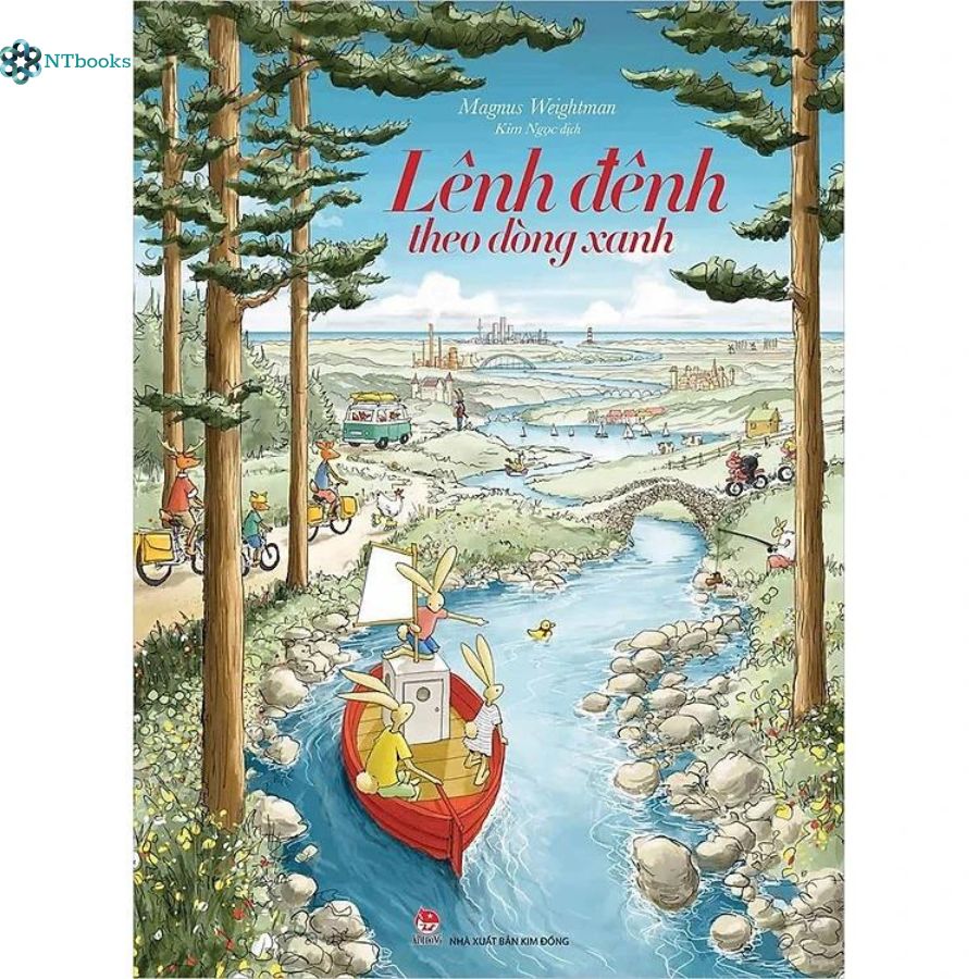 Sách Lênh Đênh Theo Dòng Xanh - Magnus Weightman - Kim Ngọc dịch