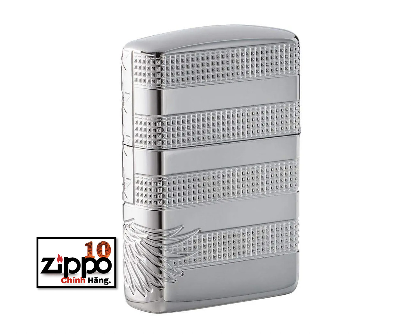 Bật lửa ZIPPO 49027 Armor Patriotic Design - Chính hãng 100%