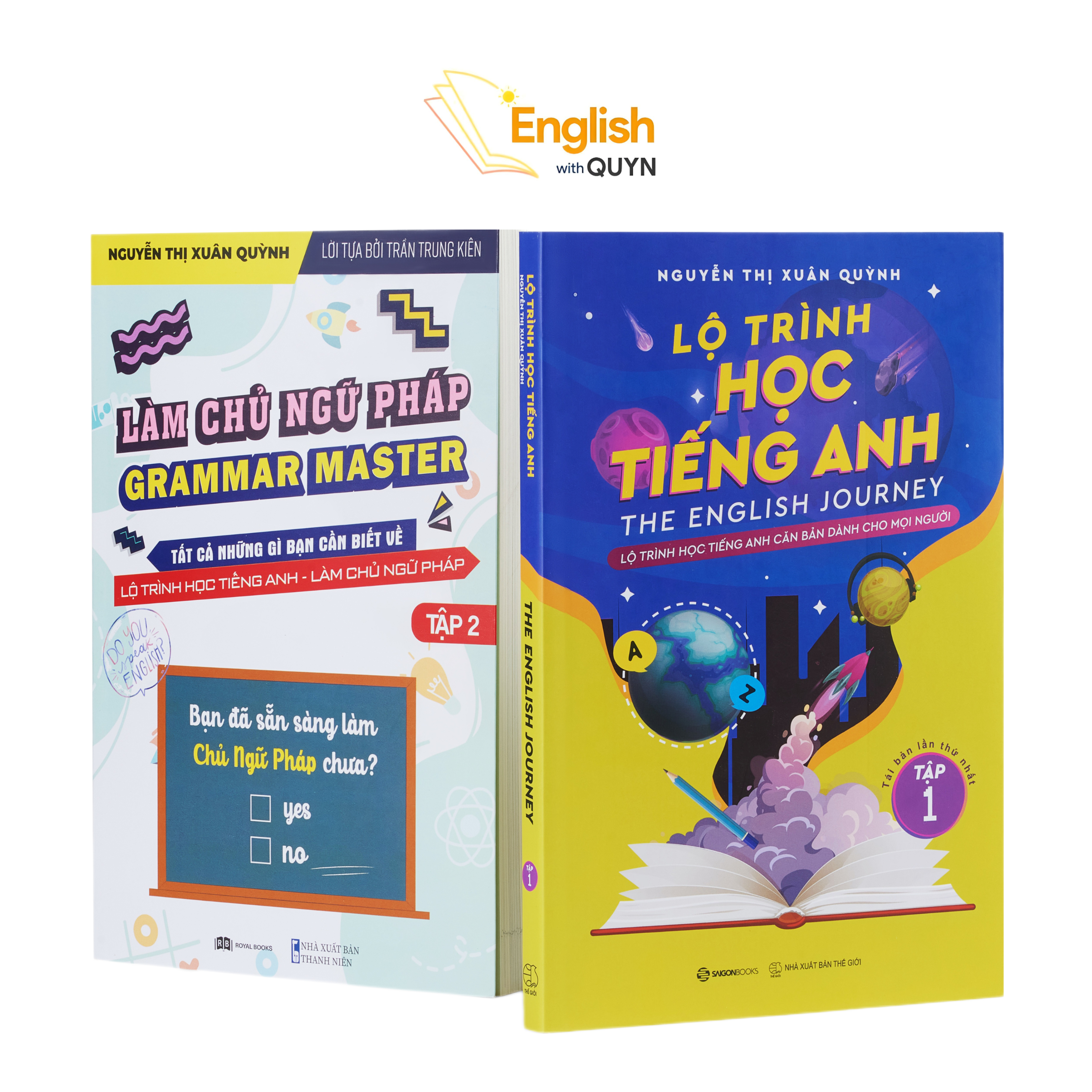 Combo Sách The English Journey và Grammar Master