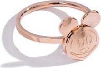 Nhẫn Nữ Chuột Mickey Titan Không Đen TT 2388