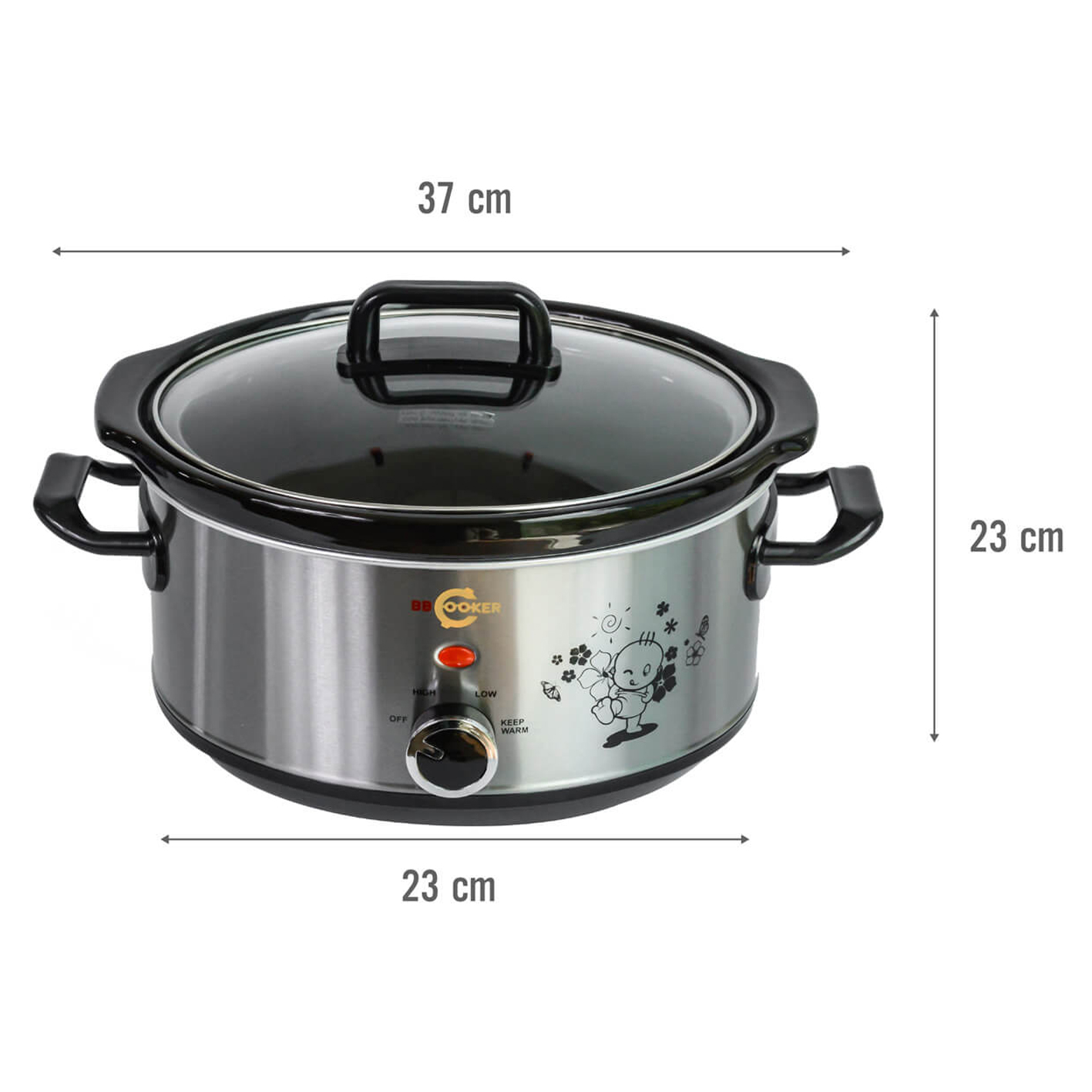 Nồi nấu cháo đa năng cho bé BBCooker 3.5l - Hàng Chính Hãng