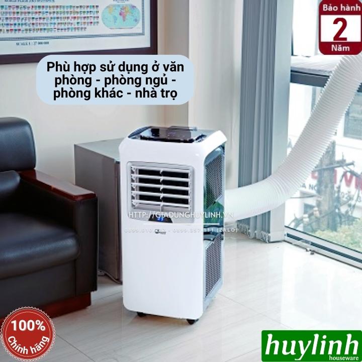 Máy lạnh - điều hoà di động hút ẩm Fujie MPAC12B - Công suất 12000BTU (1.5HP) - Phòng từ 20 - 35m2 - Hàng chính hãng