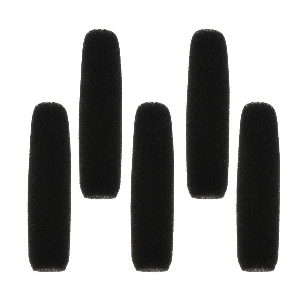 5pcs Microphone Windscreen Foam Mic Cover for Interview Microphone