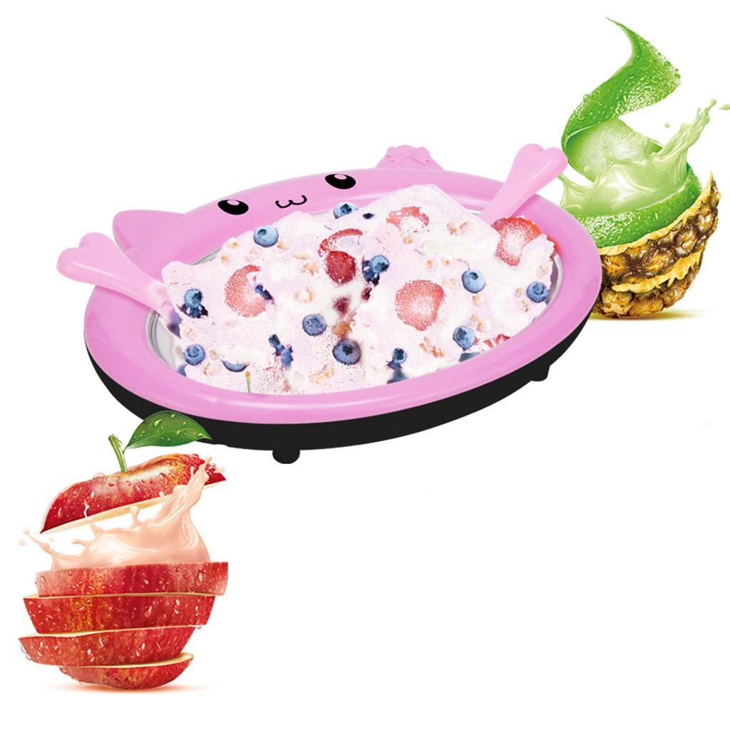 Cute Ice Cream Maker Pan Homemade Fruit Sweet Spot Frozen Yogurt
