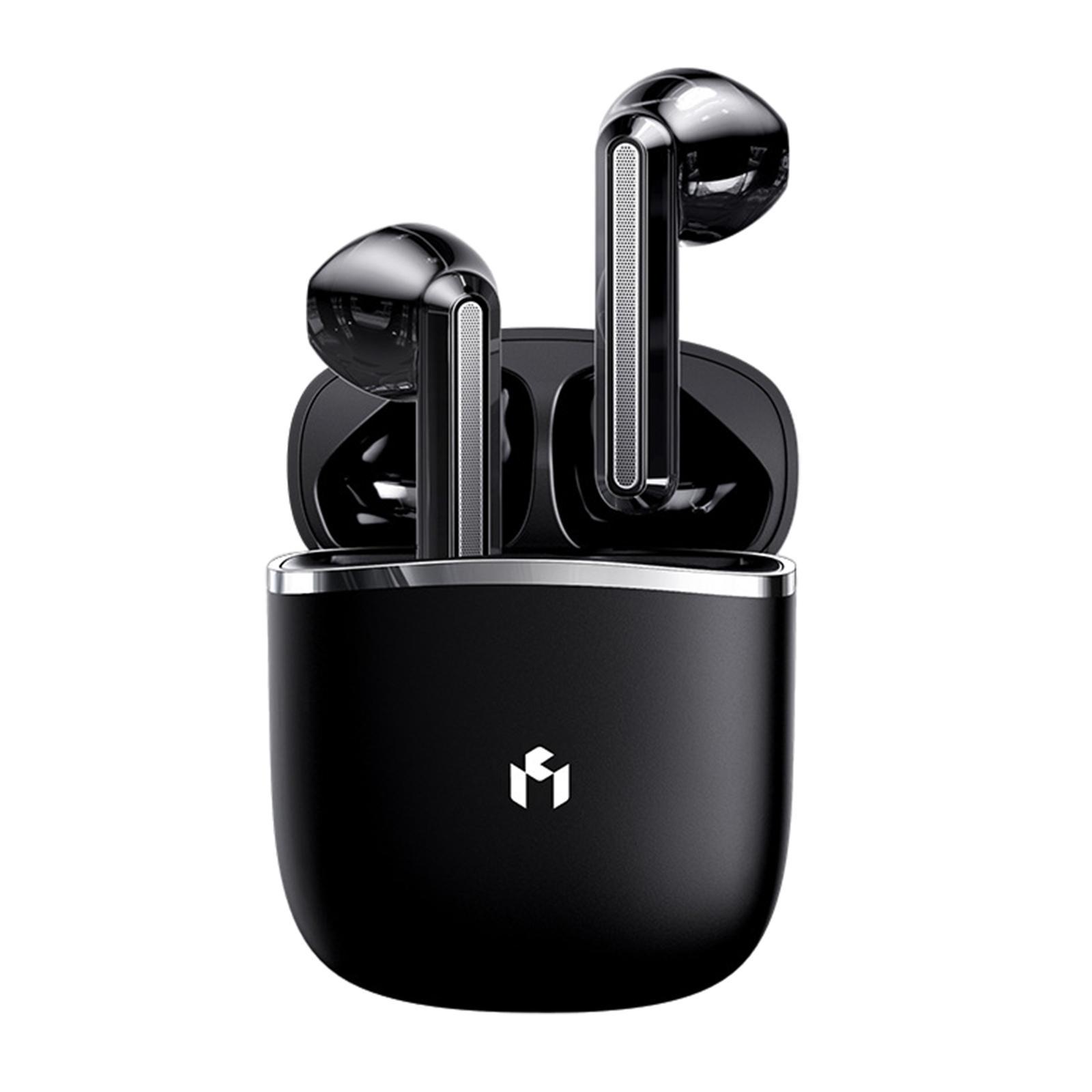 Bluetooth Earphone Touch Control Professional Low Latency for Sport - white,