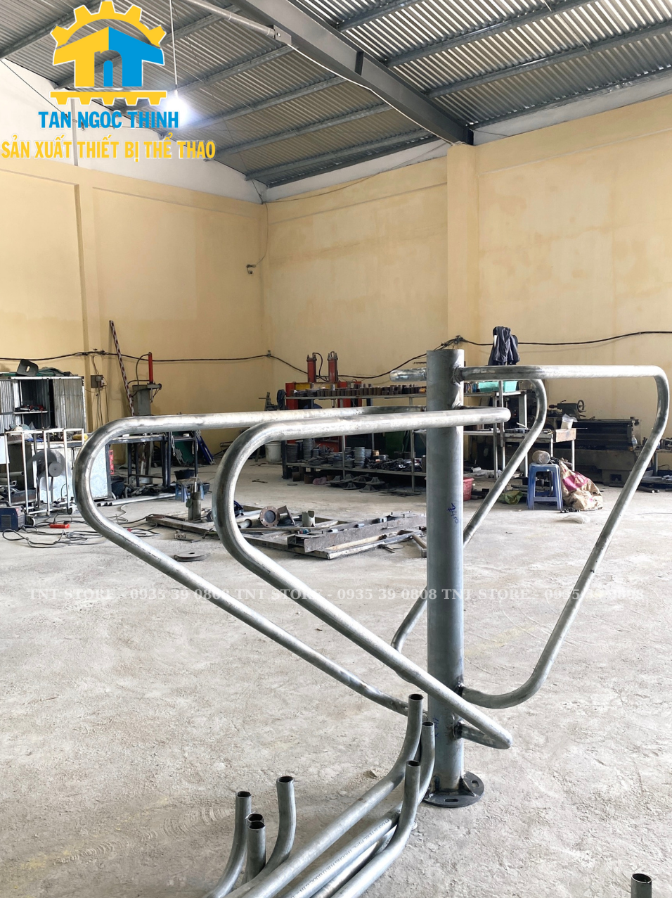 Thiết bị Xà kép tập 2 người Ngoài trời giá tại xưởng