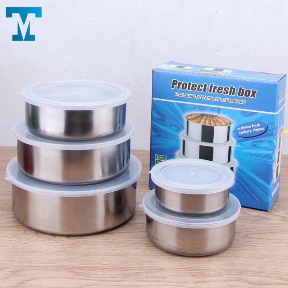 Bộ thố lạnh inox 5 món