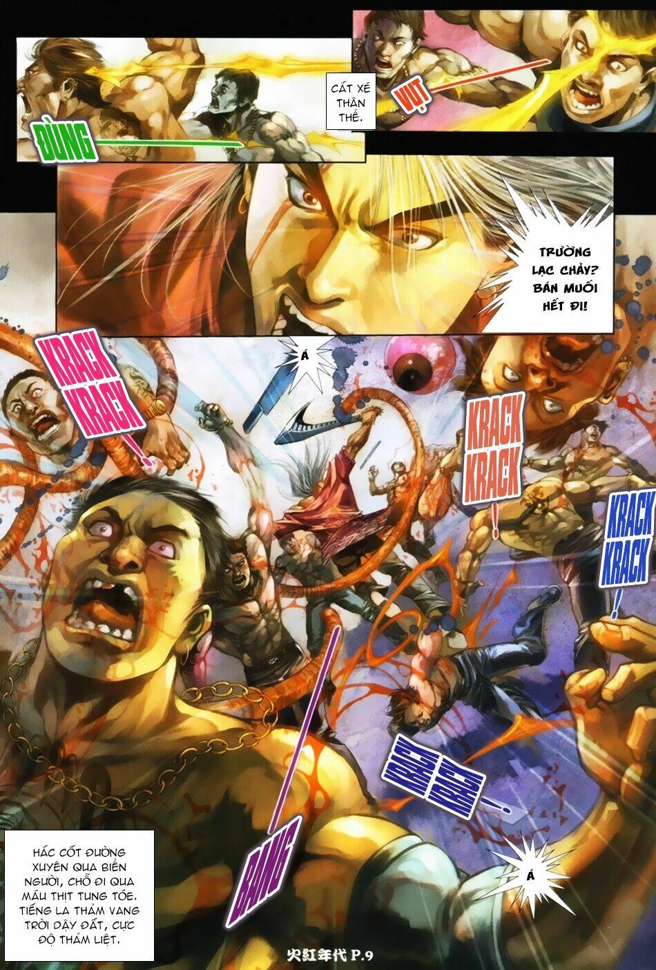 hỏa hồng niên đại hắc cốt đường chapter 31 8