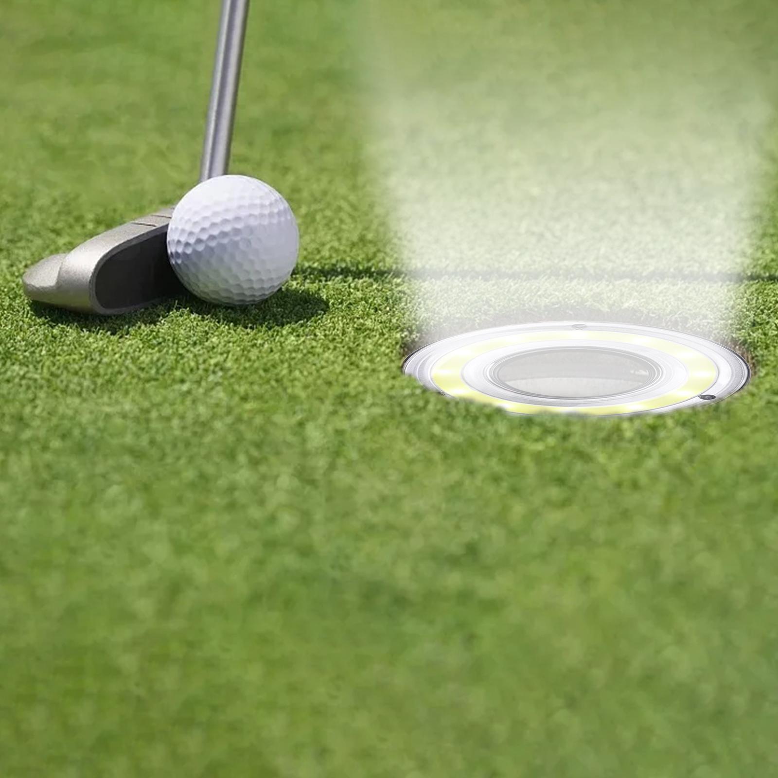 Golf Hole Lights Luminous LED  Light Modes for Night