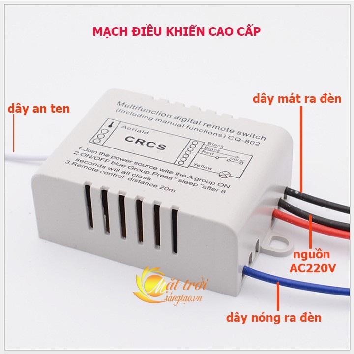 Công tắc điều khiển từ xa CRCS (kèm remote)