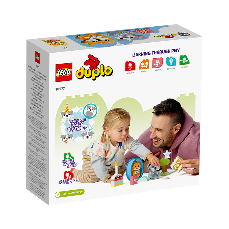 Đồ Chơi LEGO Bộ Đôi Bạn Cún Và Mèo Kèm Âm Thanh 10977