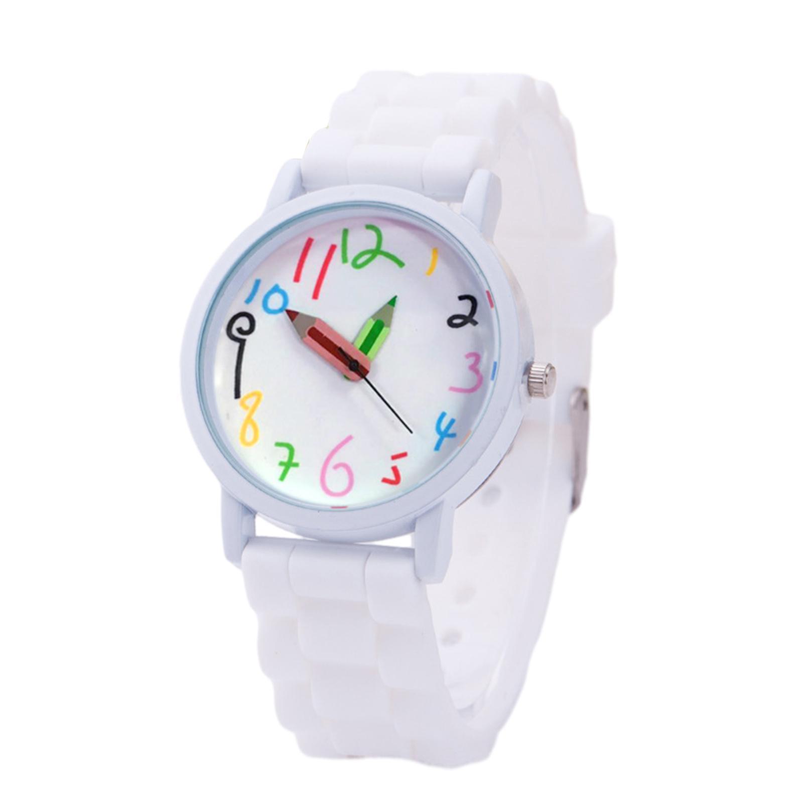Children Silicone Watch Women Wristwatch for Backpacking Travel Camping