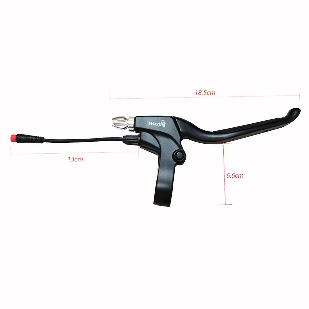 Electric Bike Brake Levers Handle Grip Electric Scooter Handlebar 1 Pair