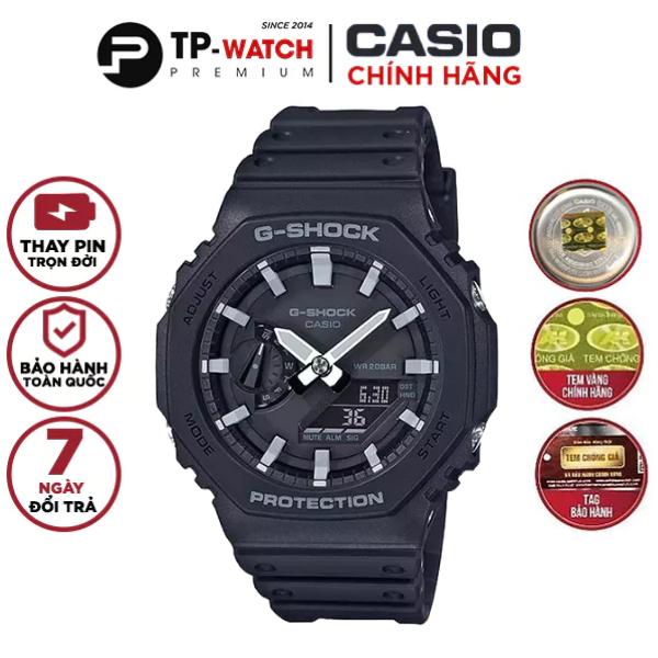 Đồng hồ nam dây nhựa Casio G-Shock chính hãng GA-2100-1ADR