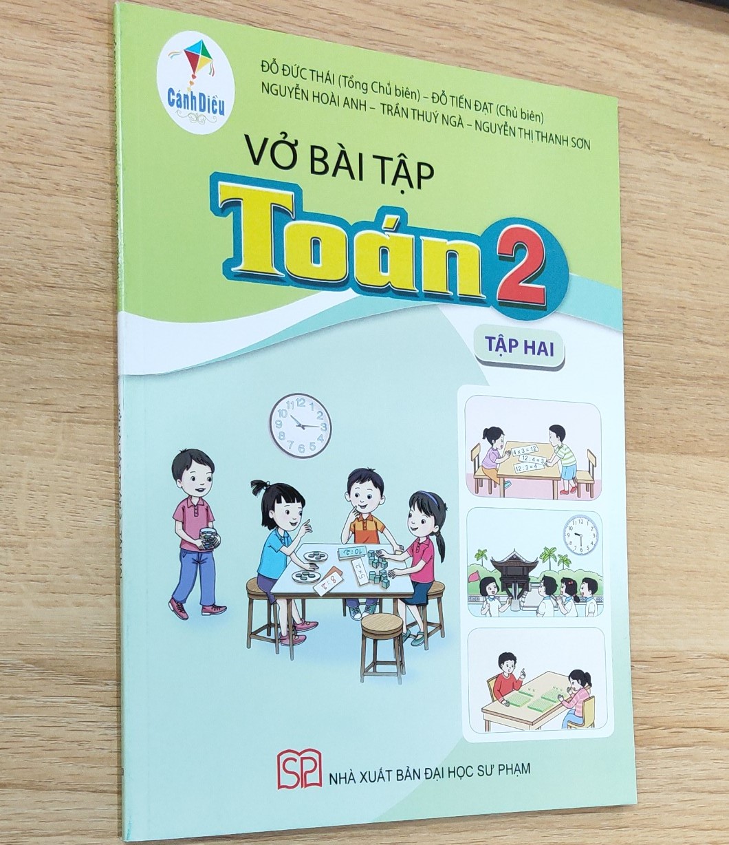 Vở bài tập Toán lớp 2 (2 tập) Bộ Cánh Diều