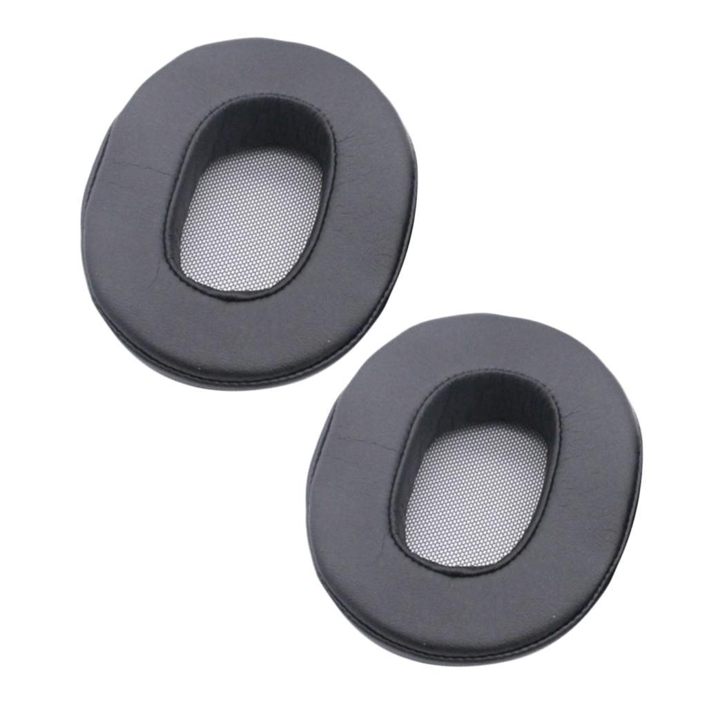 2Pairs Replacement EarPads Ear Cushions For Sony MDR-1A, 1A-DAC Headphone