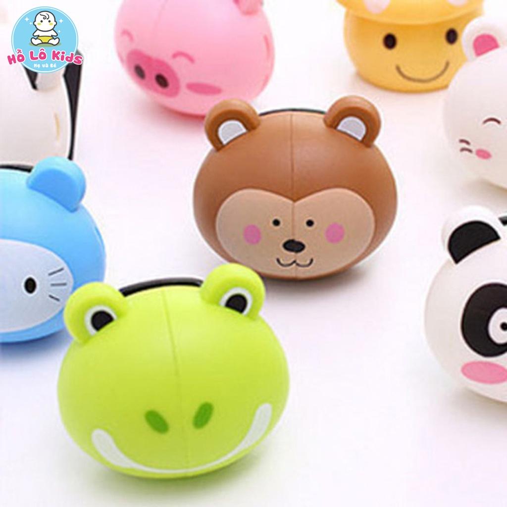 Giá để bàn chải đánh răng đa năng hình thú đáng yêu Hồ Lô Kids