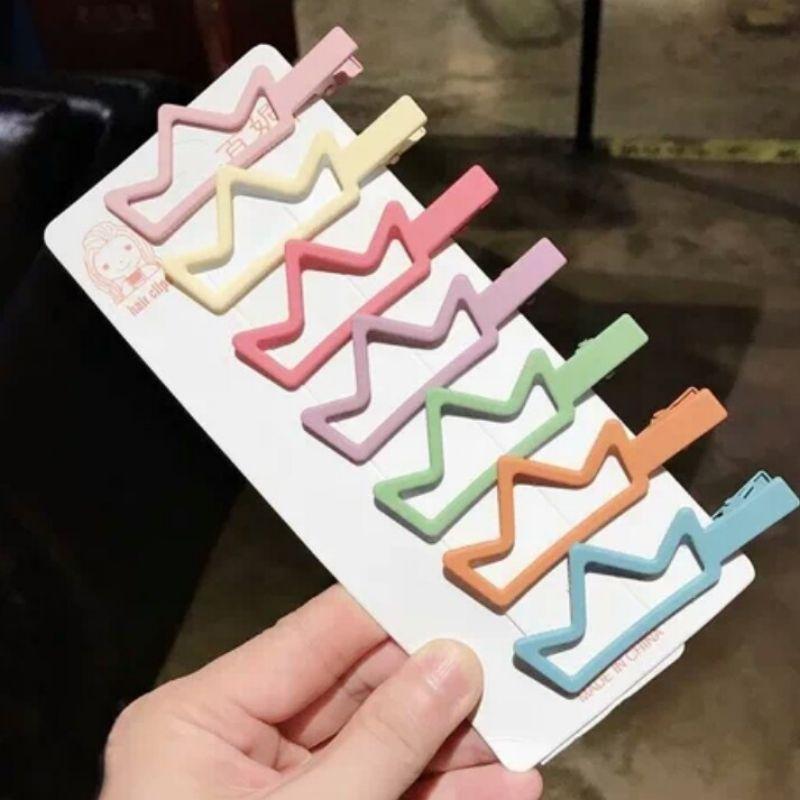 Set 7 kẹp mẫu basic 6cm