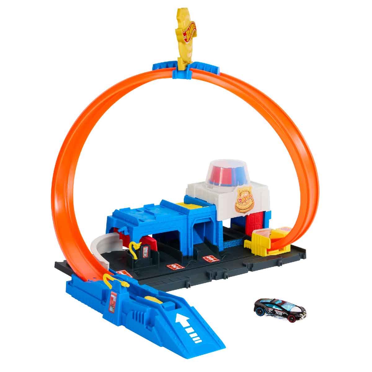 Đồ Chơi Trạm Cảnh Sát Siêu Đẳng HOT WHEELS JBM71