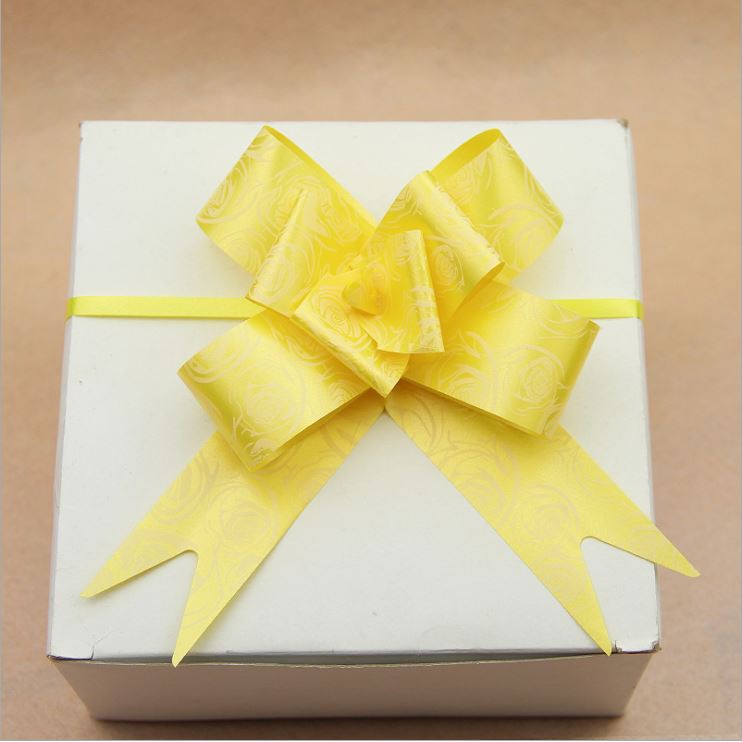 NƠ RÚT GÓI QUÀ 5CM DÀI 71CM TRANG TRÍ HỘP QUÀ GIỎ QUÀ