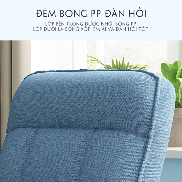 Ghế Sofa Thư Giãn. Ghế Bập Bênh Thư Giãn Khung Thép Cao Cấp - Phong Cách Bắc Âu 2021