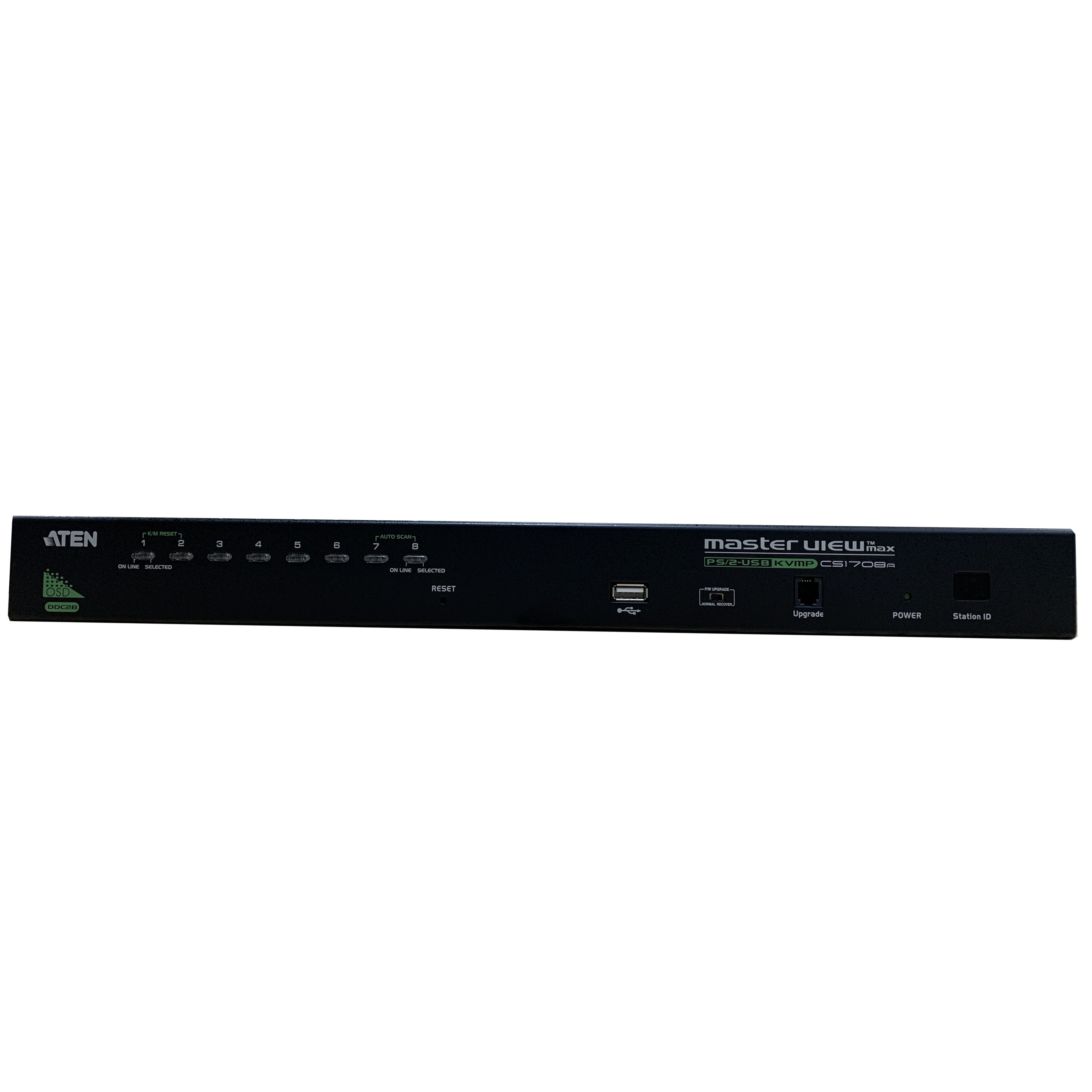 Bộ chuyển đổi KVM Switch PS/2-USB VGA 8 port  - Aten CS1708A - Hàng chính hãng