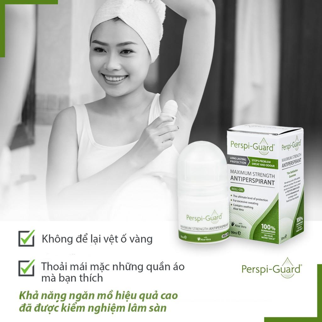 Lăn Khử Mùi Ngăn Mồ Hôi Perspi-Guard Maximum Strength Antiperspirant Roll-on 30ml - Giải Pháp Khử Mùi & Ngăn Tiết Mồ Hôi Cơ Thể Đến Từ Anh