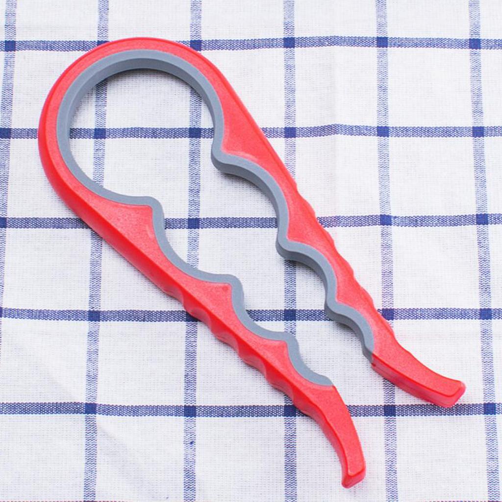 4 in 1 Can Opener Manual Non-slip Twist Cap Bottle Launcher Opener Lid Screw Jam Bottle Opener Kitchen Tool Outdoor Camping Picnic Gadget