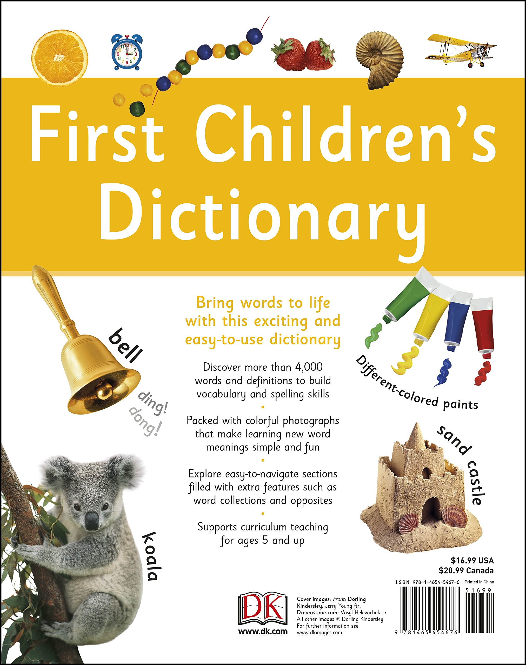 First Children's Dictionary: A First Reference Book For Children (Dk First Reference)