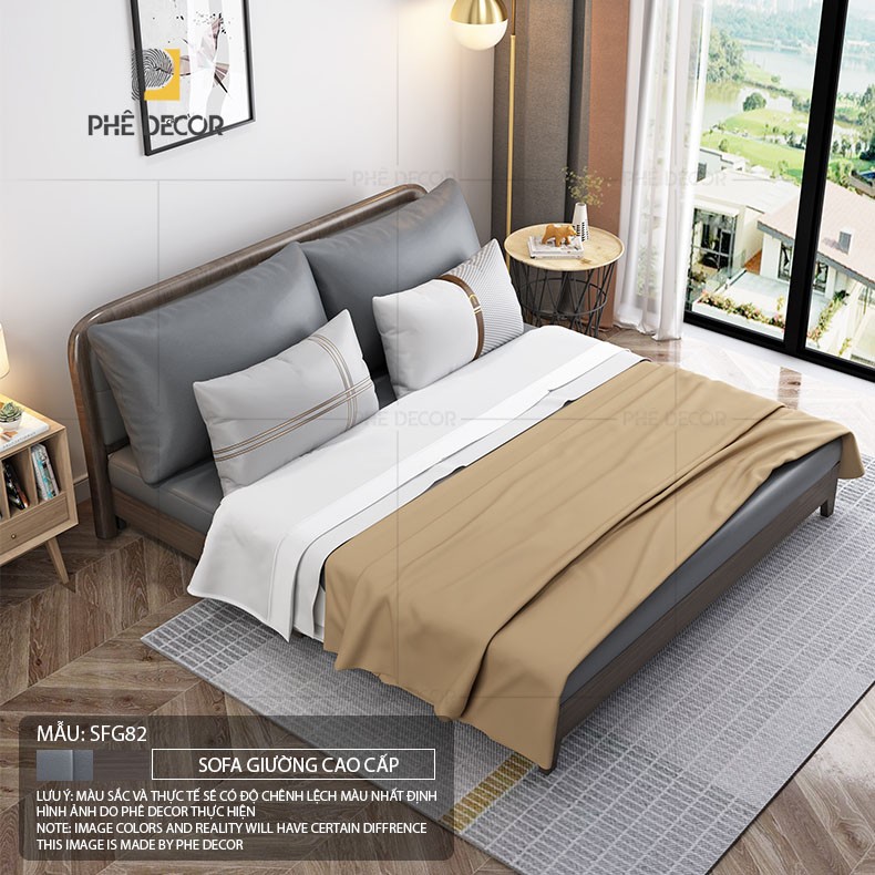 SOFA GIƯỜNG CAO CẤP PISA - SFG82 - 1m2