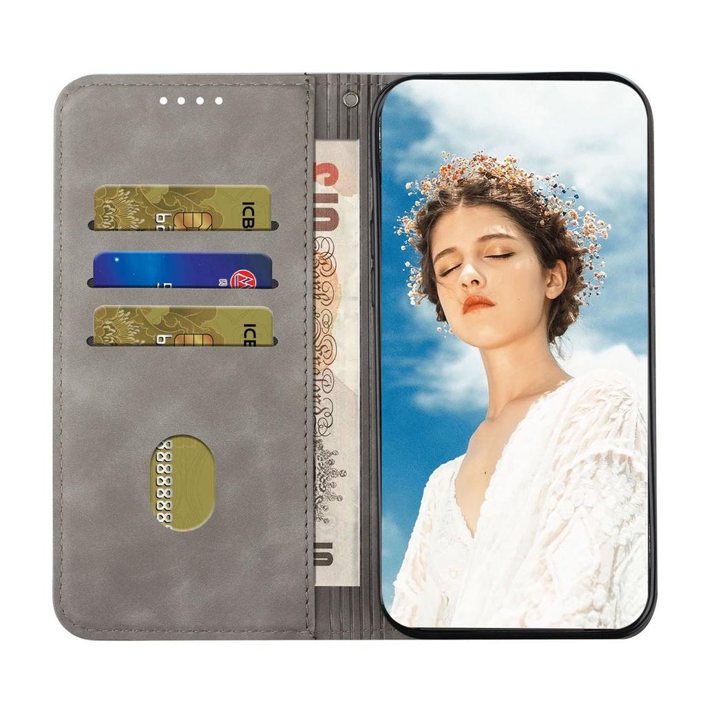 Ốp lưng kiểu ví họa tiết dập nổi cho điện thoại Google Pixel 6 Pro