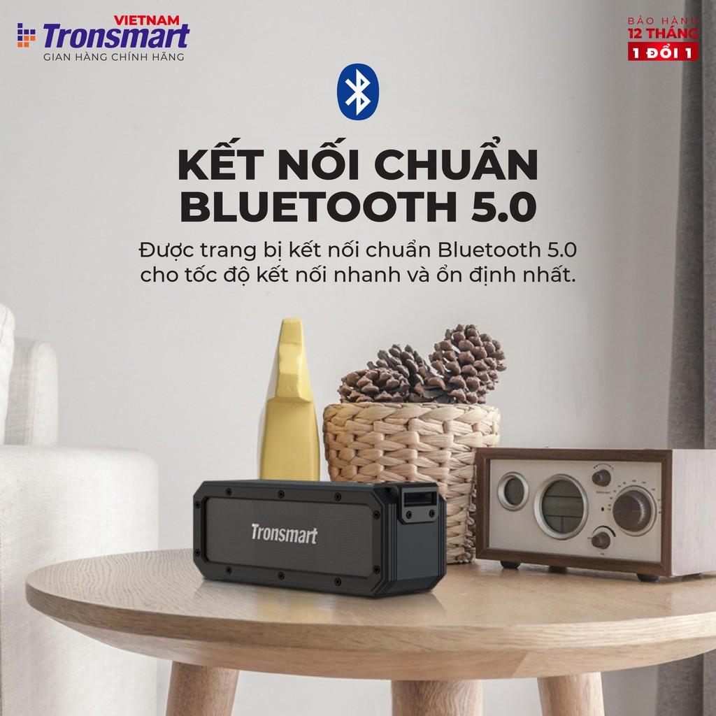 Loa Bluetooth Tronsmart Element Force+ Công suất 40W Chống nước IPX7 - Hàng chính hãng