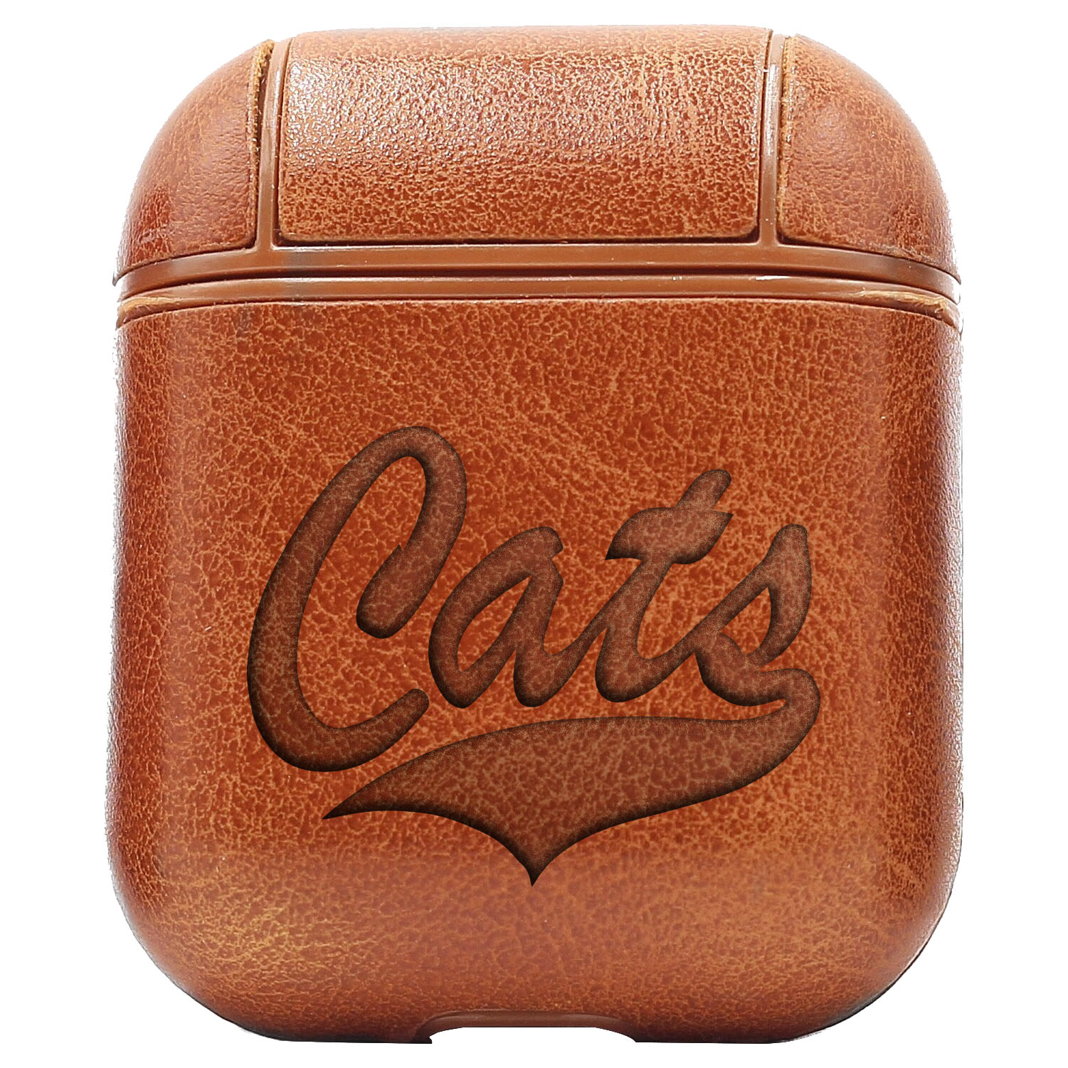 Bao Da Cover Dành Cho Apple Airpods 1 / 2 Premium  Khắc Hình Los Gatos Wildcats