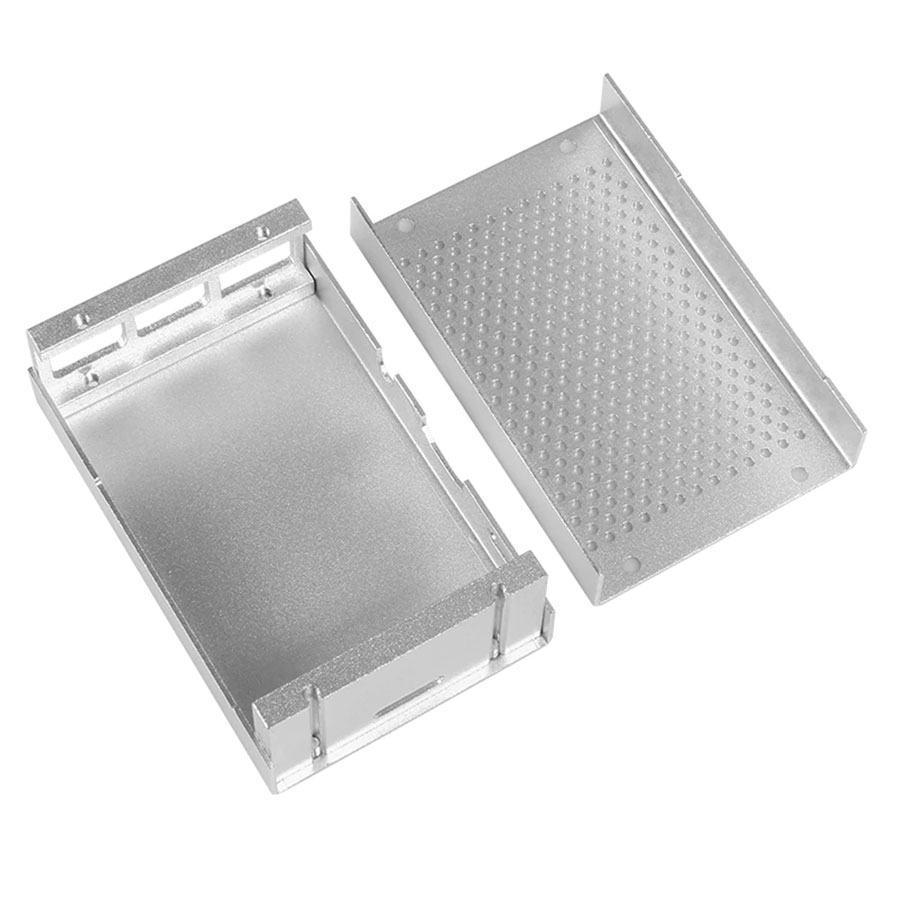 Case Dùng Cho Máy Tính Raspberry Pi 3B+/3B/2B Hợp Kim Nhôm