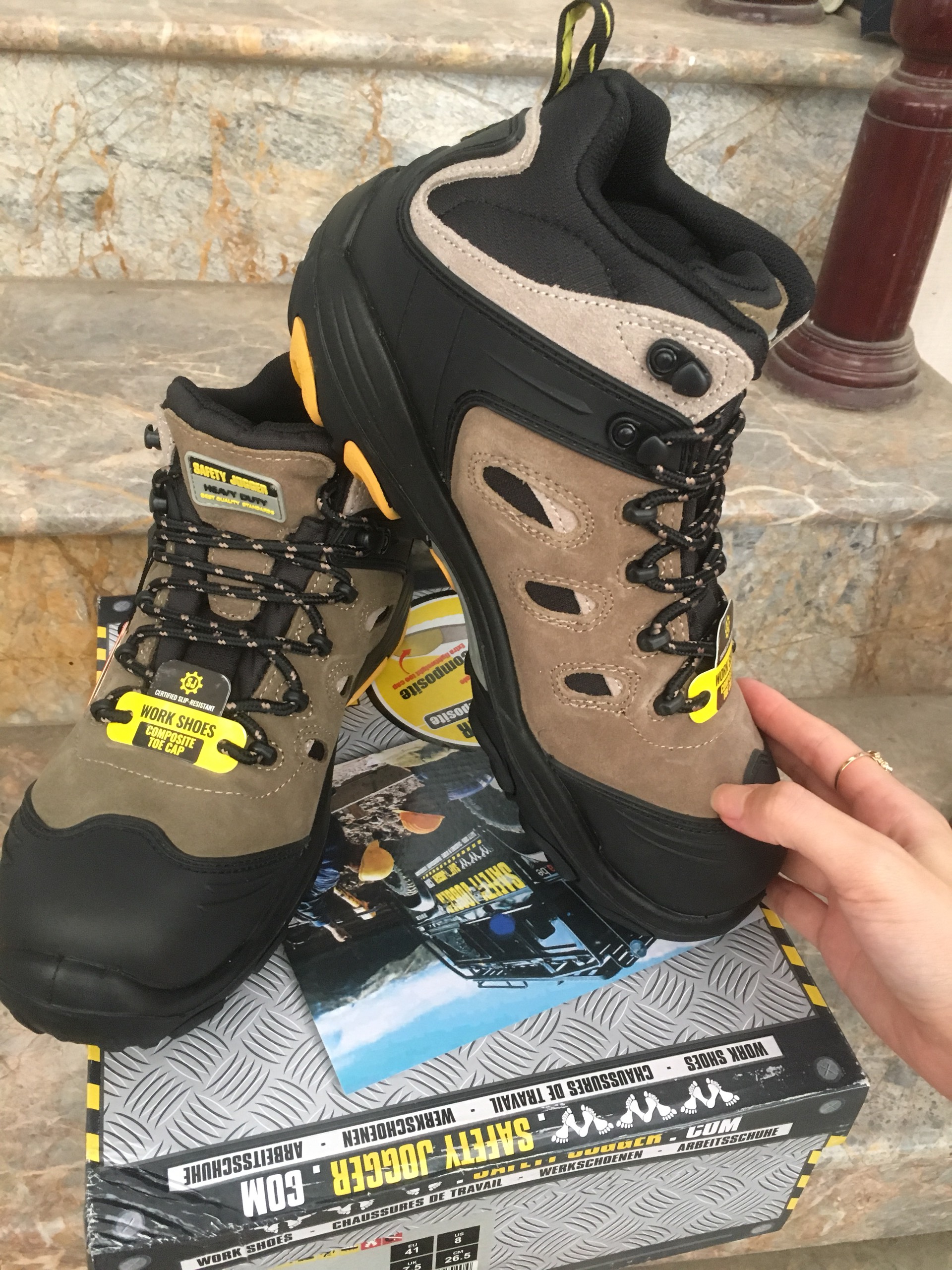 Giày Bảo Hộ Lao Động Safety Jogger Xplore, Chống Dập Ngón, Chống Đâm Xuyên, Chống Thấm Nước