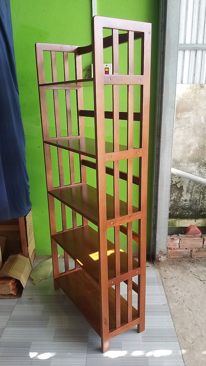 Kệ Sách 5 Tầng Rộng 65 cm Gỗ Thao Lao
