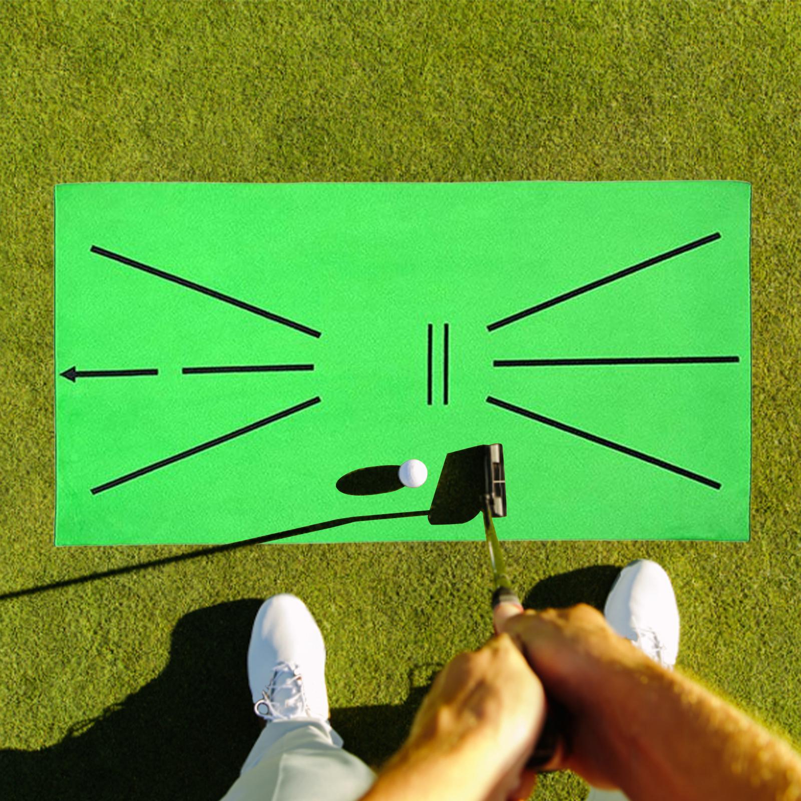 Backyard Golf Training Mat Indoor Outdoor Training Aid Fairway Mat for Golf Practice