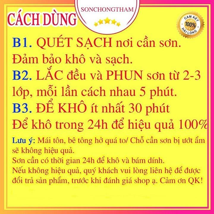 bình xịt chông thấm