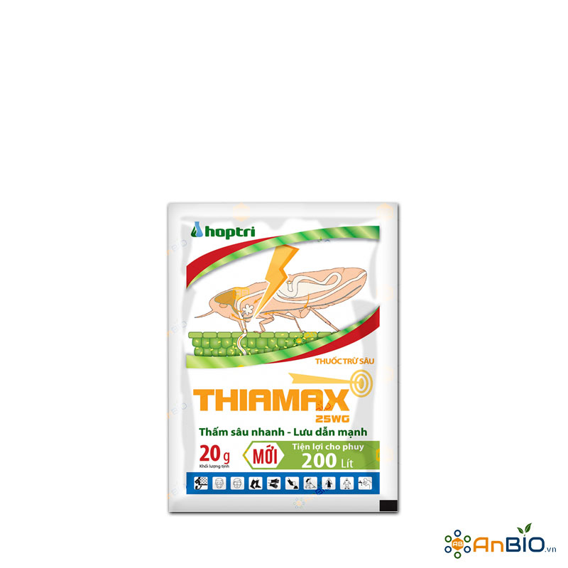 Thuốc trừ sâu phổ rộng Thiamax 25WG | Thấm sâu, lưu dẫn mạnh - Gói 20g