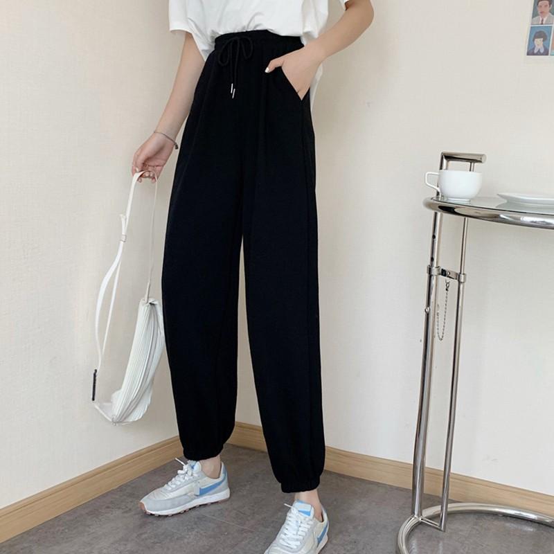 Quần Jogger Nữ Dài Ống Rộng Có Bo SIMPLE Ulzzang (ẢNH THẬT)