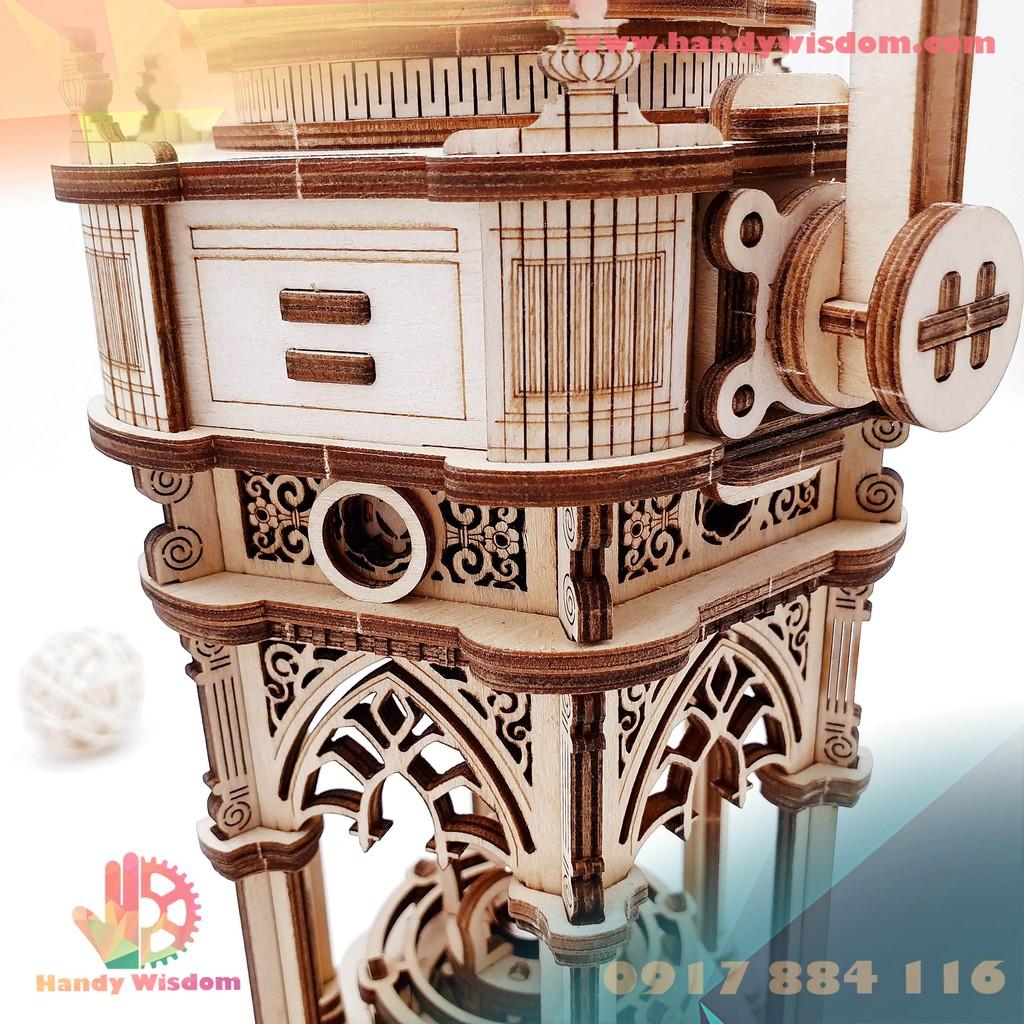 Mô hình hộp nhạc gỗ - Lồng đèn Victoria - Robotime Victorian Lantern AMK61