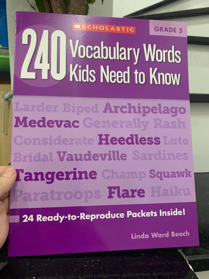 240 vocabulary words 6q - bộ nhập