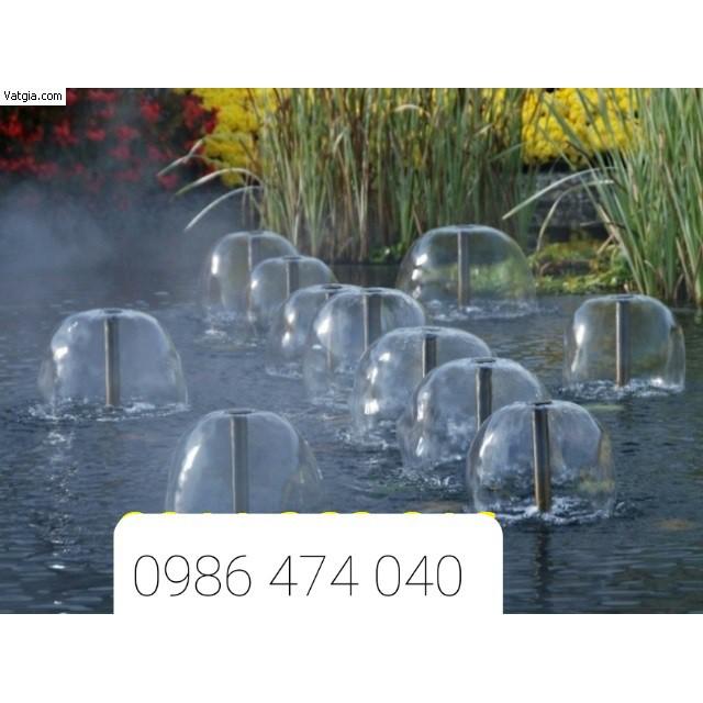 Đầu phun nước nghệ thuật hình nấm inox 21mm