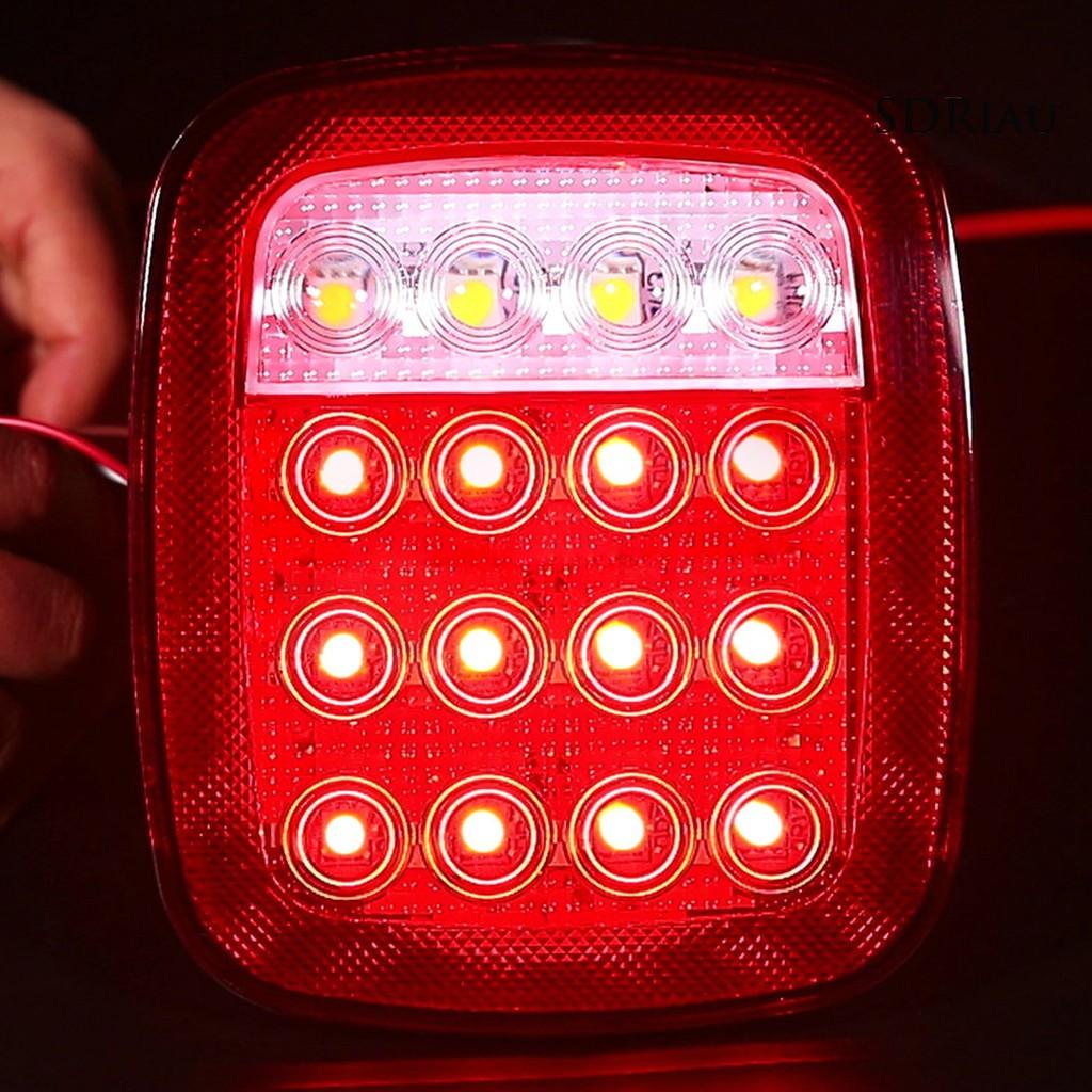 2 Đèn Tín Hiệu Xi Nhan Xe Tải Hl-I-021 16 Bóng Led