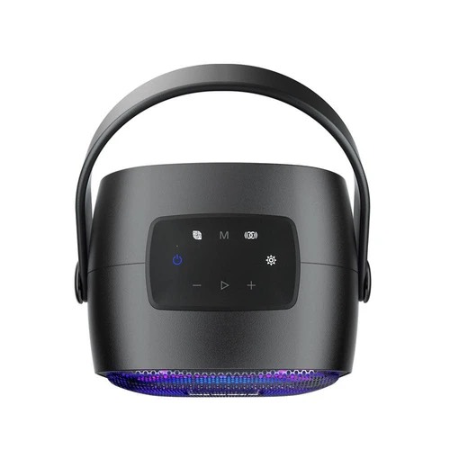 Loa Bluetooth 5.3 Karaoke mini di động TRONSMART HALO 100 SPEAKER – Đèn RGB ấn tượng - Chế độ âm thanh nổi - Hàng chính hãng
