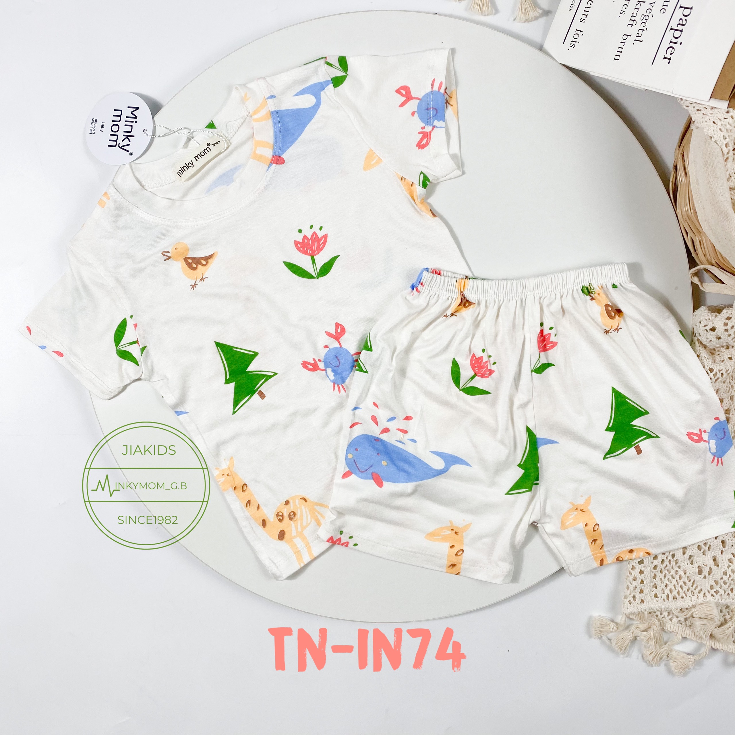 Đồ bộ bé trai, đồ bộ bé gái, bộ cộc tay mùa hè cho bé size 5-28kg chất thun lạnh mềm mịn mát