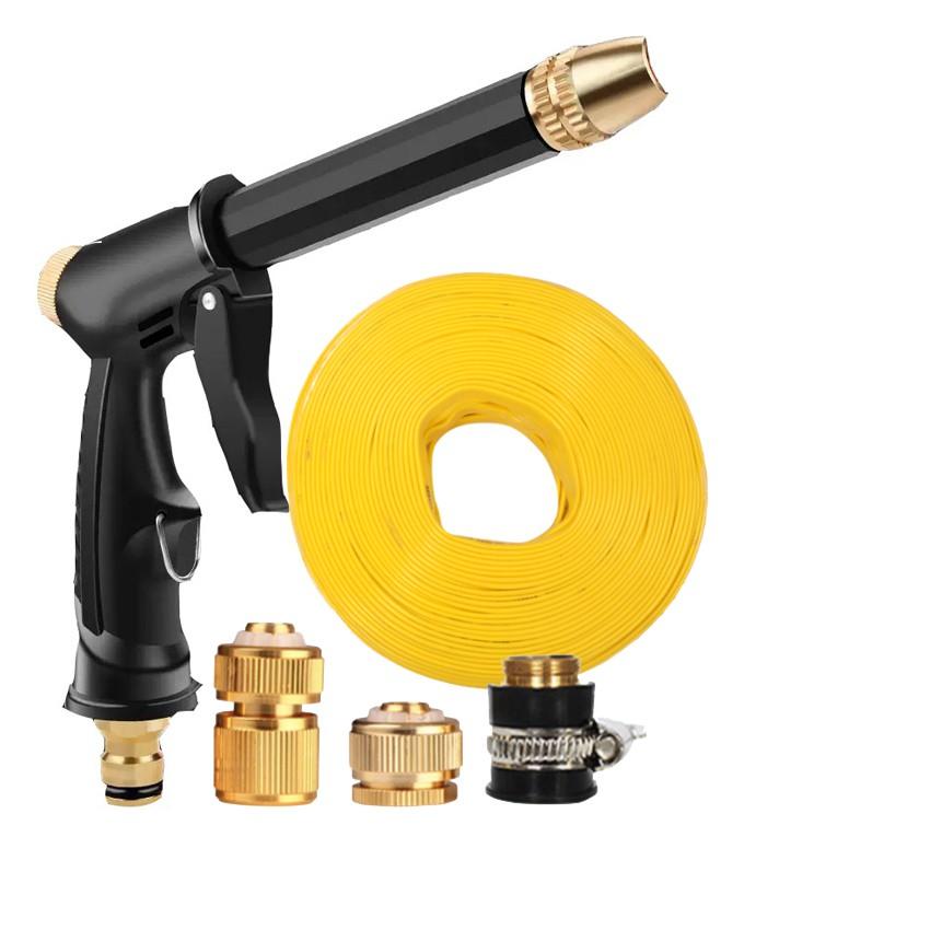 Vòi Xịt Tăng Áp Rửa Xe Ô Tô,Tưới Cây 20m 206810-2 cút đồng nối đồng