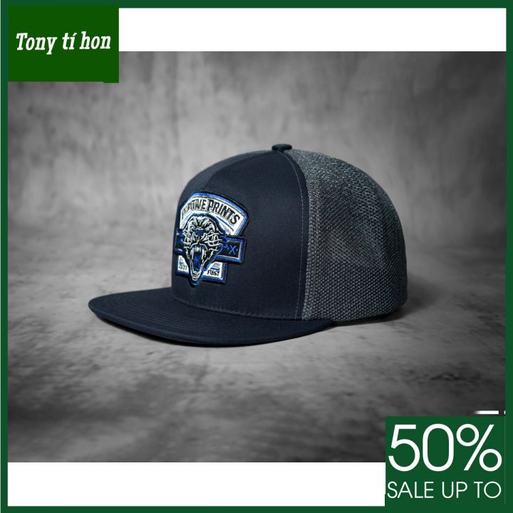 Tony tí hon - Mũ nón kết lưỡi trai snapback KENZO PRIMITIVE PRINTS xanh thời trang nam nữ cao cấp