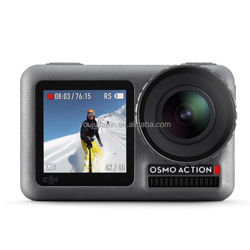 Camera thể thao hành động Osmo 4K UHD HDR Quay video 60 khung hình / giây Màn hình kép Màn hình thời gian thực Chống nước VS Insta 360 ONE X2